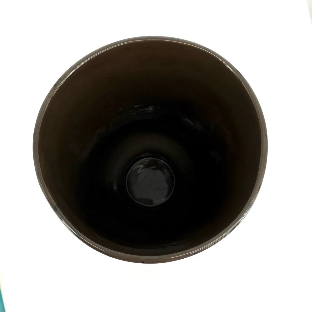 West Elm Green Carla Peters Modern Fern Leaf Glazed Vase NWT